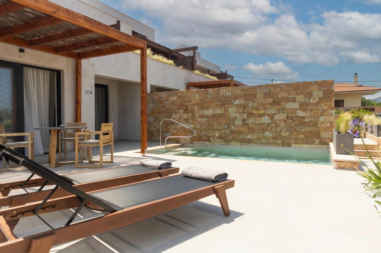 Pnoes Luxury Suites Paliouri Ngoại thất bức ảnh